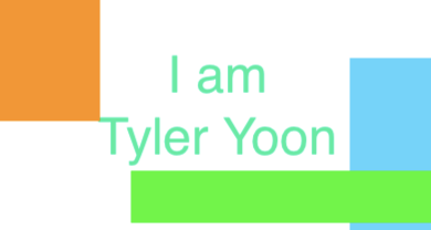 I am Tyler Yoon